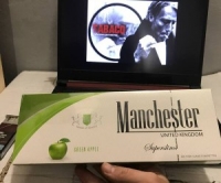 Manchester Green Apple (зеленое яблоко) Superslims