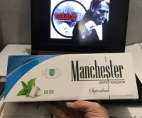 Manchester Gum Mint (жвачка) Superslims